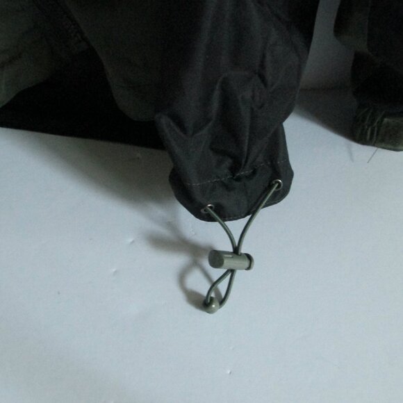 Cheneral Size XL Alaska Jacket Rain Wind Hooded Full Zip Green Black Men - Picture 6 of 8